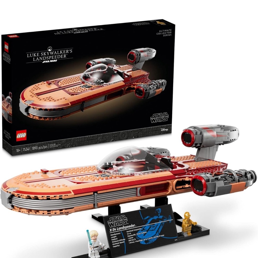 Lego star wars landspeeder collectible